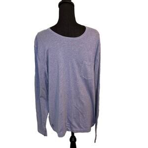 Polo Ralph Lauren Blue Long-Sleeve Shirt – Men’s XXL